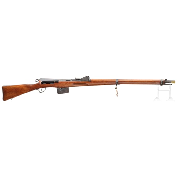 A Swiss M 1889 rifle