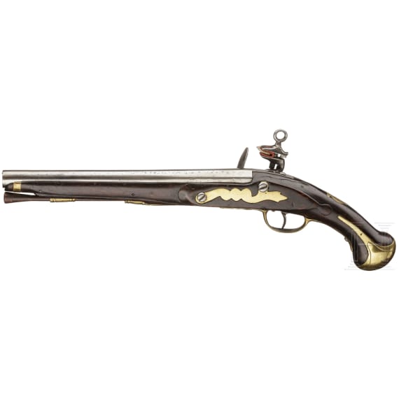 A flintlock cavalry pistol Mod. 1753, circa 1760