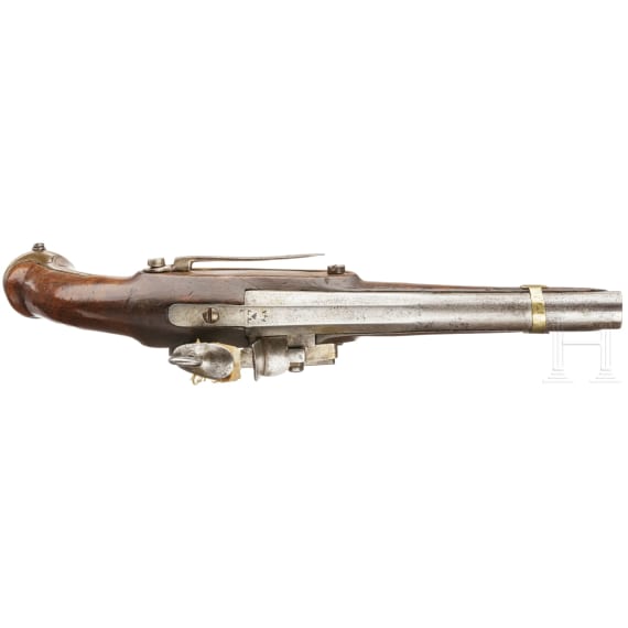 A light cavlary flintlock pistol Mod. 1753/89, 19th century