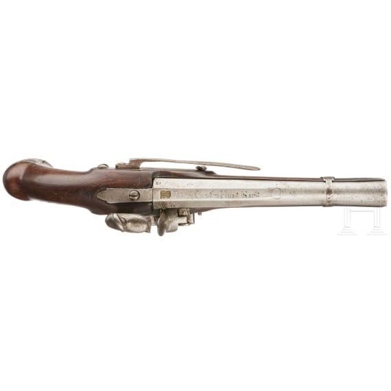 A hussar's flintlock pistol Mod. 1791, circa 1800