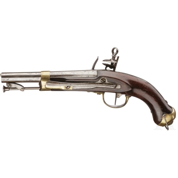 A cavalry flintlock pistol Mod. 1815, circa 1815