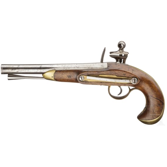 A flintlock cavalry pistol, circa 1830