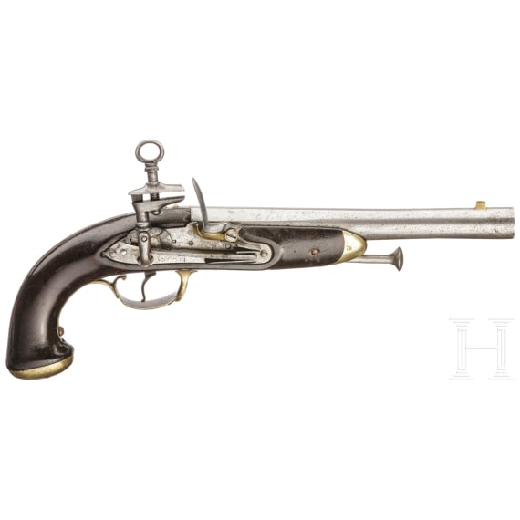 A flintlock pistol for officiers (?), circa 1830
