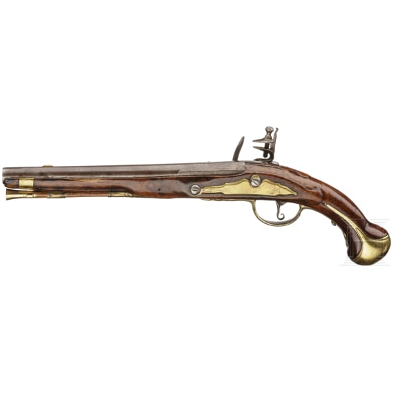 An officer's pistol, Westphalian area, ca. 1740