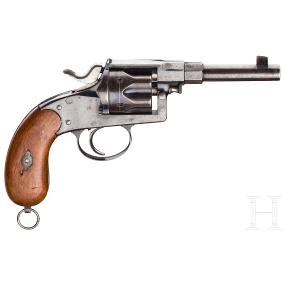 A Reichsrevolver Mod. 1883, model or trial of the manufacturer's Royal Prussian inspection