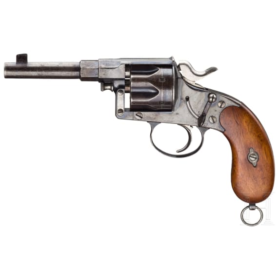 A Reichsrevolver Mod. 1883, model or trial of the manufacturer's Royal Prussian inspection