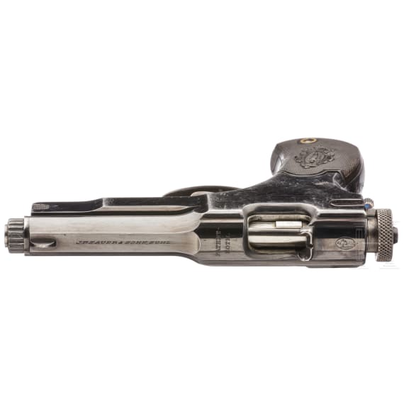 A Roth-Sauer pistol for the colonial police force of Deutsch-S&uuml;dwestafrika
