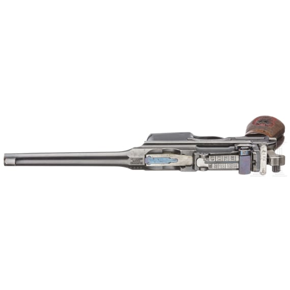 Mauser C 96/16, mit nummerngleichem Anschlagkasten