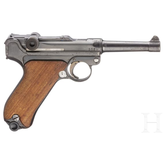 An Erfurt 1913 marked Luger 08 pistol