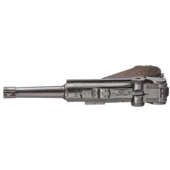 An Erfurt 1918 marked Luger 08 pistol