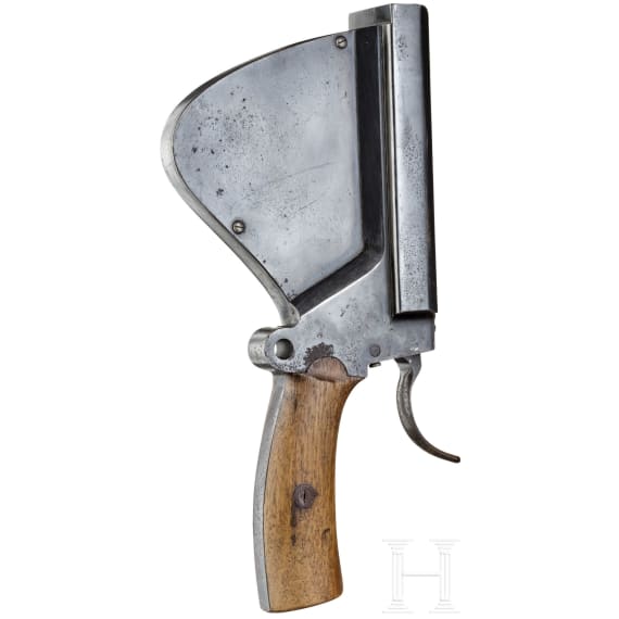 A four-barrelled flare gun by Gebr. Rempt