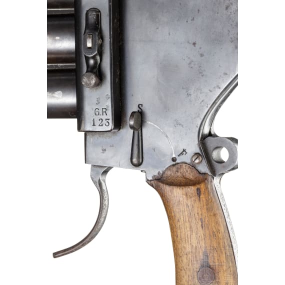 A four-barrelled flare gun by Gebr. Rempt