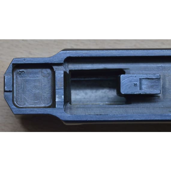 A Mauser C96 Bolo Large Ring Hammer, fixed sight, for six rounds