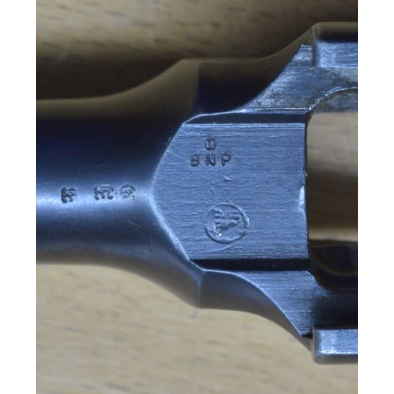 A Mauser C96 Bolo Large Ring Hammer, fixed sight, for six rounds