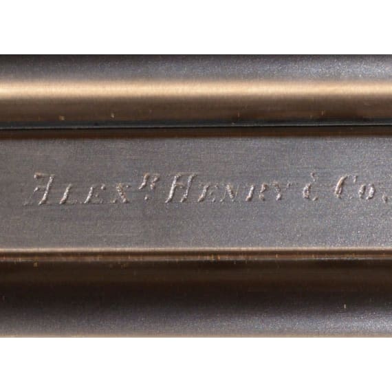 Doppelb&uuml;chse Alexander Henry, Edinburgh, mit ZF Nickel