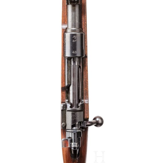 Karabiner 98 k, Code "ar - 42", mit originaler Schiene f&uuml;r ZF 41