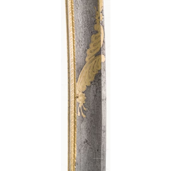 A significant deluxe sabre for high officers with Damascus blade, 1st quarter of the 19th century