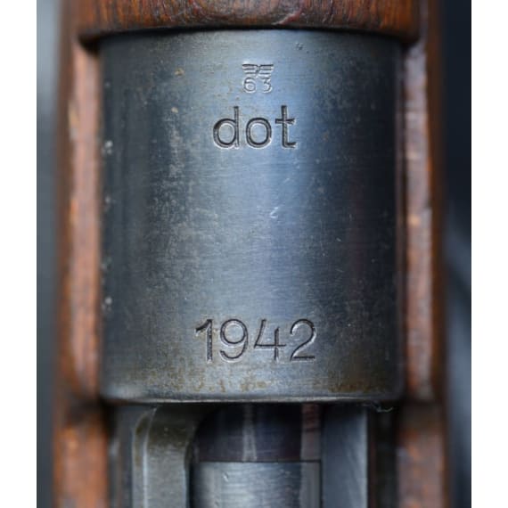 Gebirgsj&auml;gerkarabiner 33/40, Code "dot - 1942"