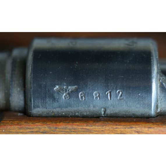 Karabiner 98 k, Code "ar - 42", mit originaler Schiene f&uuml;r ZF 41