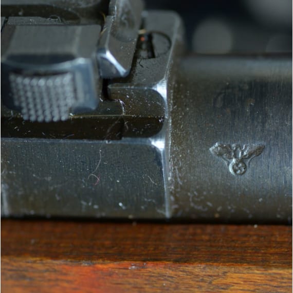 Karabiner 98 k, Code "ar - 42", mit originaler Schiene f&uuml;r ZF 41