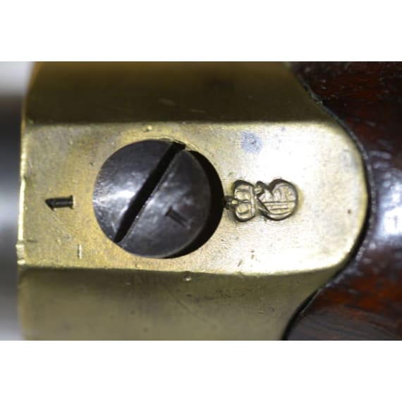 A German cavalry percussion pistol M 1850, Danzig, 1853