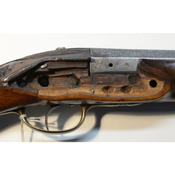 A flintlock cavalry pistol Mod. 1789, made in 1793