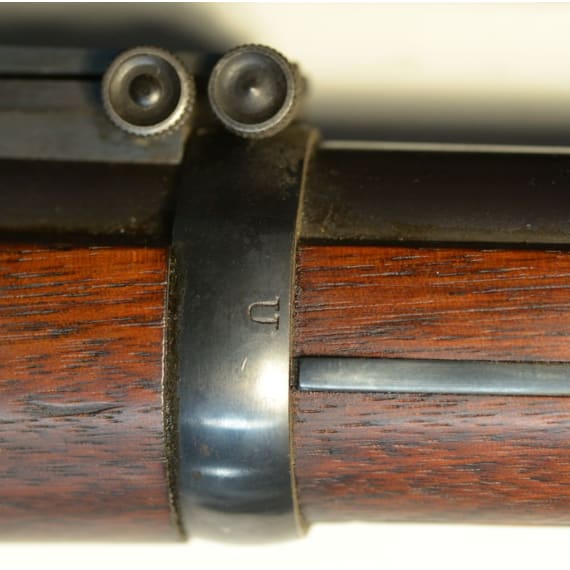 A Springfield Model 1884 "Trapdoor" infantry rifle