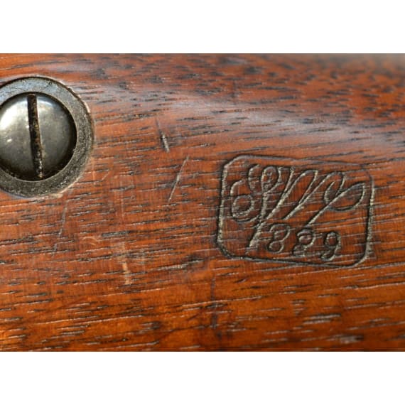A Springfield Model 1884 "Trapdoor" infantry rifle