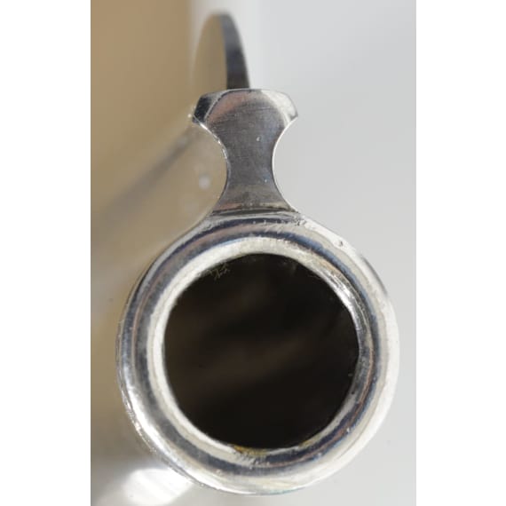 A cased deluxe Model 3 Russian First Model with engraved nickel finish