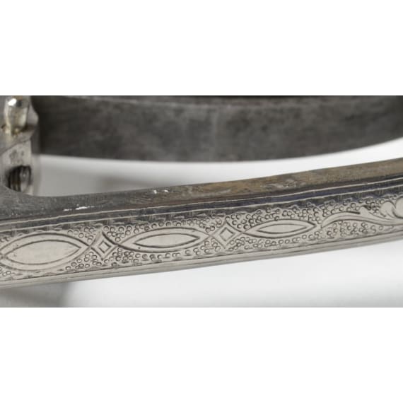 A cased deluxe Model 3 Russian First Model with engraved nickel finish