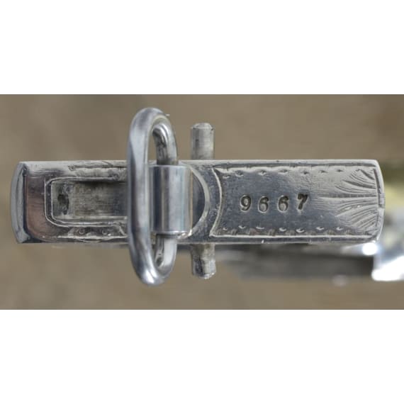 A cased deluxe Model 3 Russian First Model with engraved nickel finish