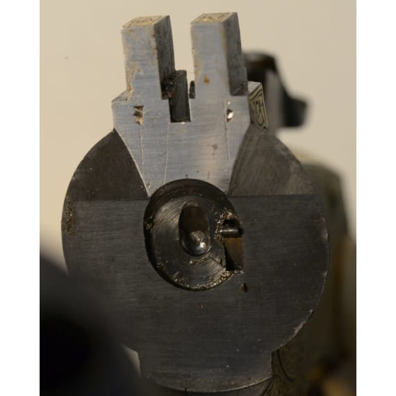 A gilded deluxe Smith & Wesson New Model No. 3 Revolver for the oriental market