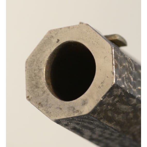 A percussion pistol with oval bore by Heinrich Ludwig Rasch in Brunswick, ca. 1840