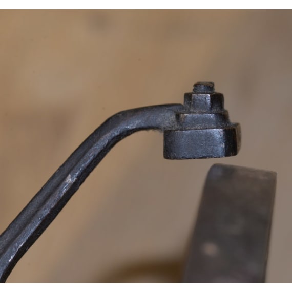 A model of a German fieldgun with limber, dated 1876