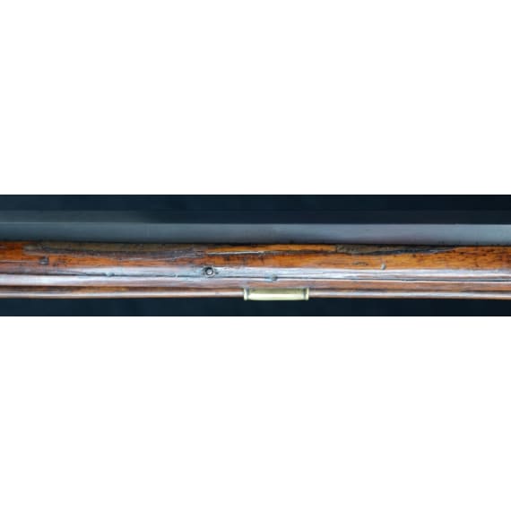 A flintlock rifle by Bosler in Darmstadt, ca. 1780