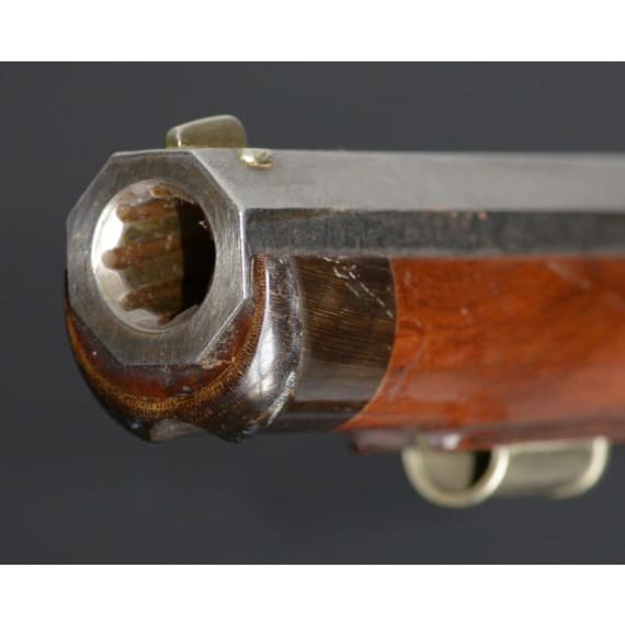 Perkussionspistole, Lorenz B&ouml;ssel in Suhl, um 1850