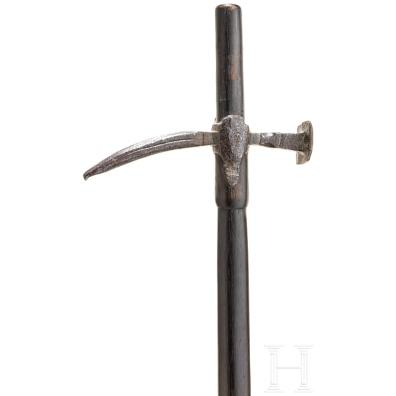 A Hungarian or Polish horseman's hammer (chekan), so-called "parrot beak", circa 1600