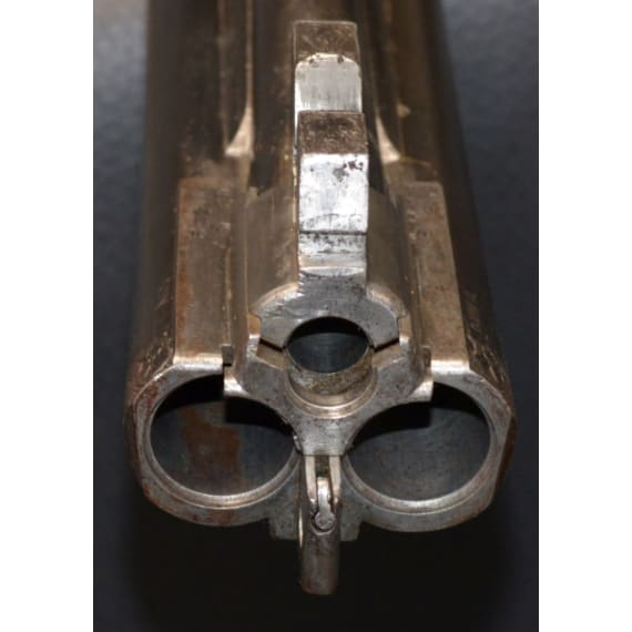 A pre-war three-barrel rifle-shotgun, Suhl