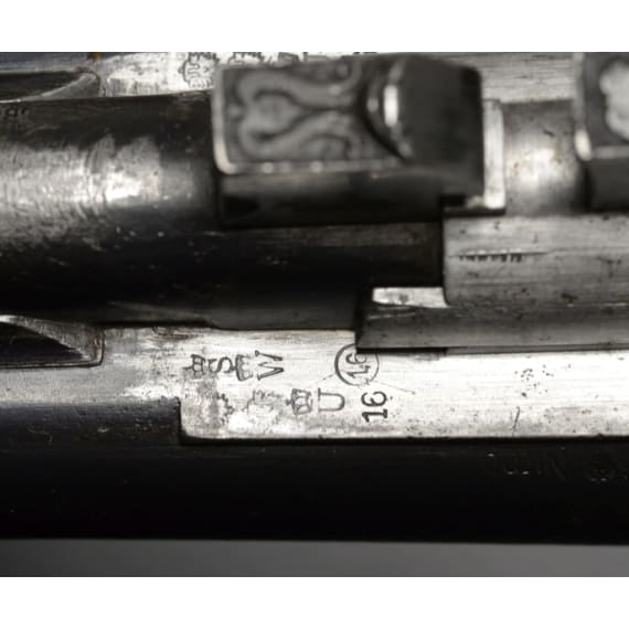 A pre-war three-barrel rifle-shotgun, Suhl