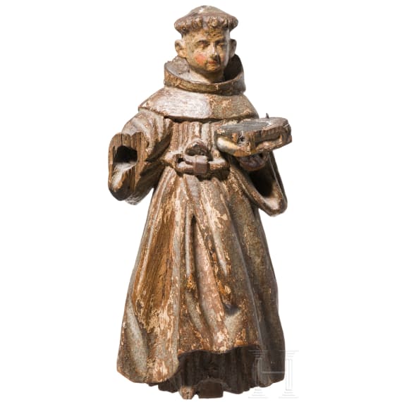 A figure of a saint, Rhineland, 16th century