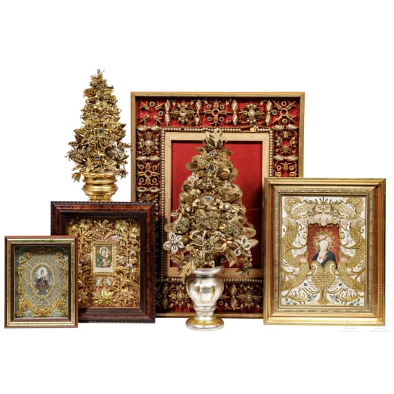 A set of six South German monastic works, 19th century