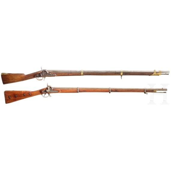 A Bavarian M 1816/42 U/M police musket