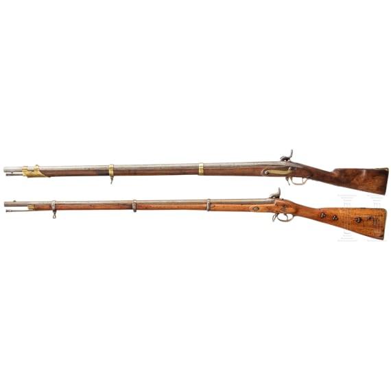 A Bavarian M 1816/42 U/M police musket