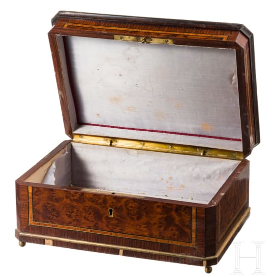 An elegant French Sormani box, Paris, 19th century