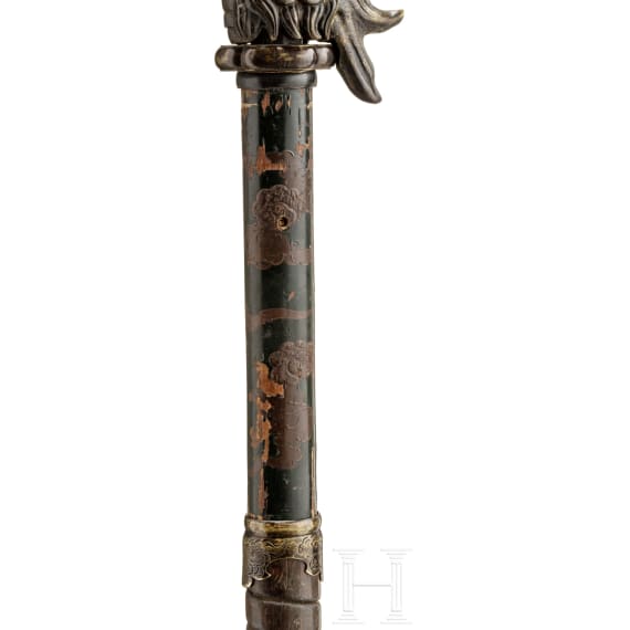 A Chinese pole arm, 19th century