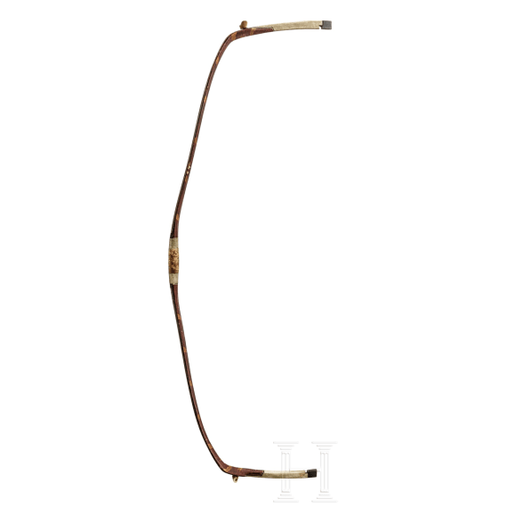 A composite bow in Manchu style, China, 19th century