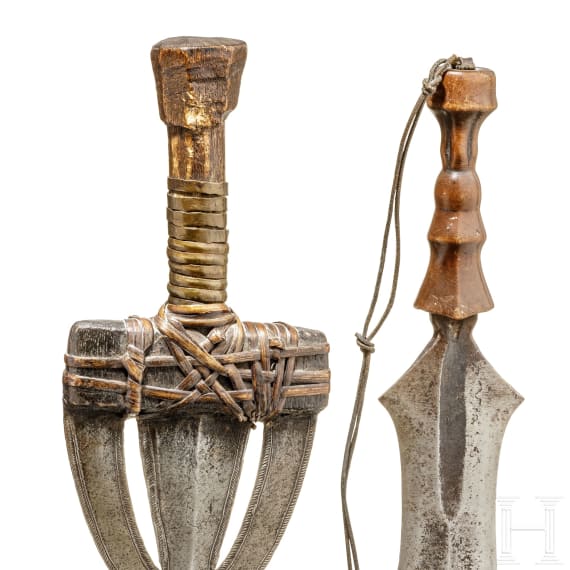 Two African swords