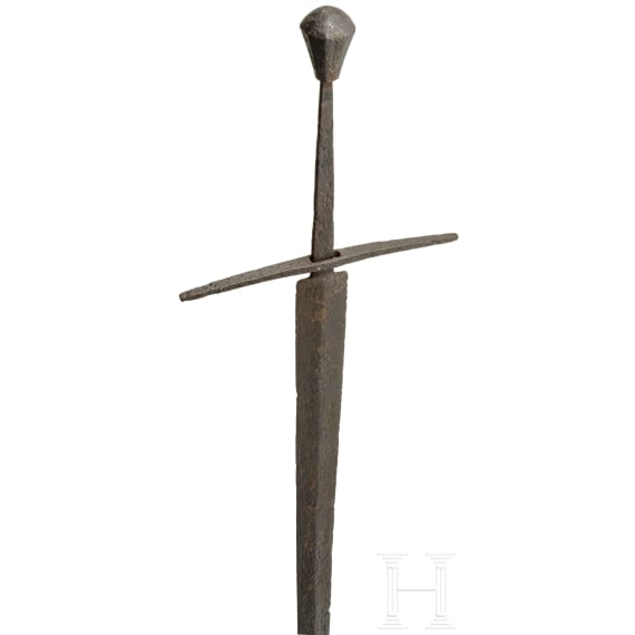 Ritterliches Schwert, Passau, 1. Hälfte 15. Jhdt.