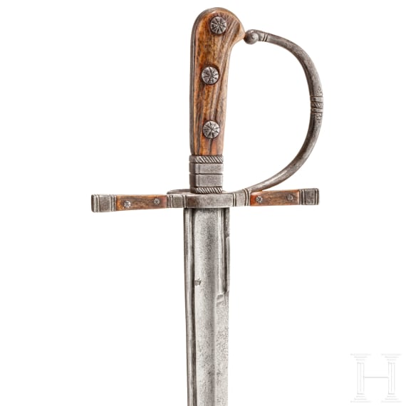 A German hunting sword, circa 1700
