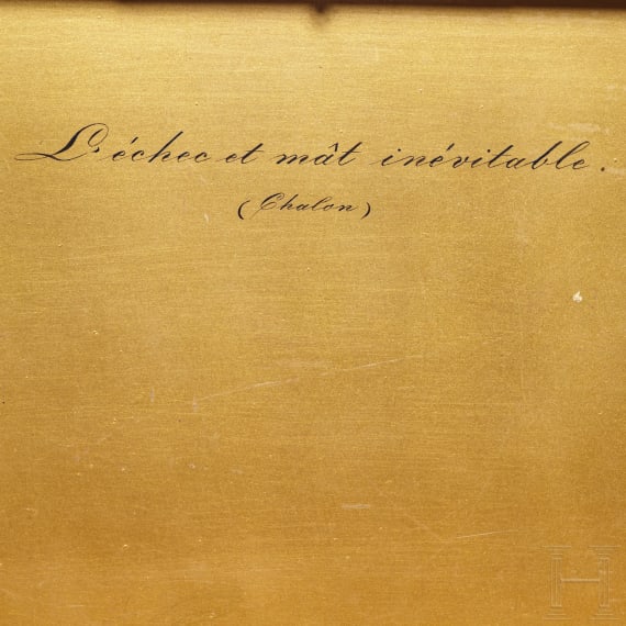 Kassette mit Lackmalerei, Braunschweig, wohl Stobwasser-Manufaktur, um 1830